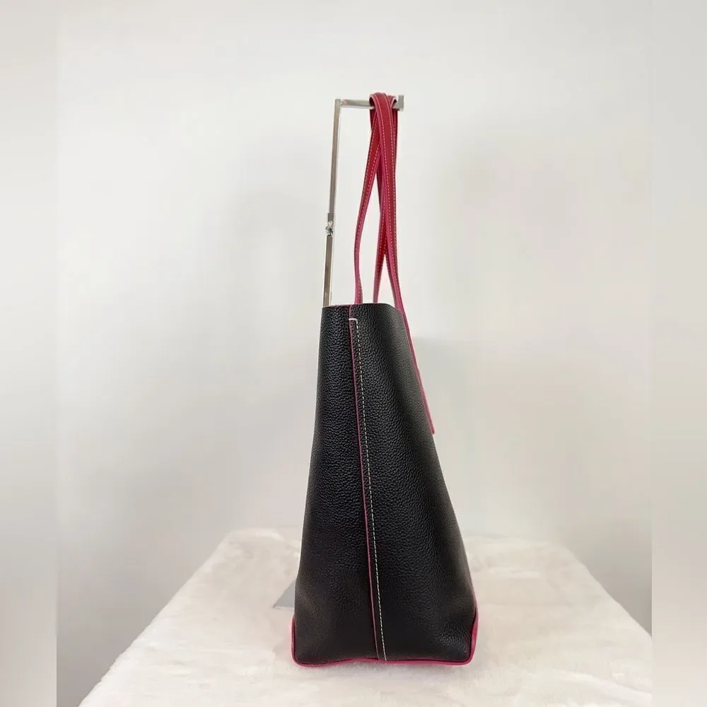NWT Coach‎ Kia Leather Tote In Colorblock